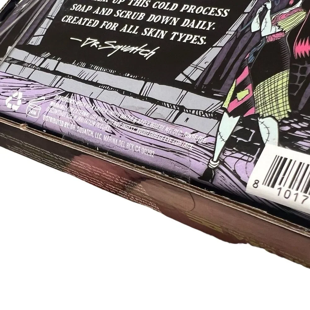 Dr. Squatch Limited Edition Nightmare Before Christmas Soap Gift Set Made in USA